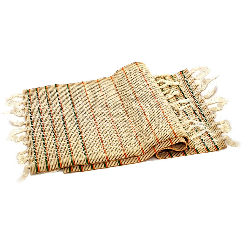 Green Bamboo Placemats - 2Pc